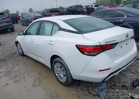 2023 Nissan Sentra S Xtronic Cvt from USA, damaged, VIN 3N1AB8BV3PY296026